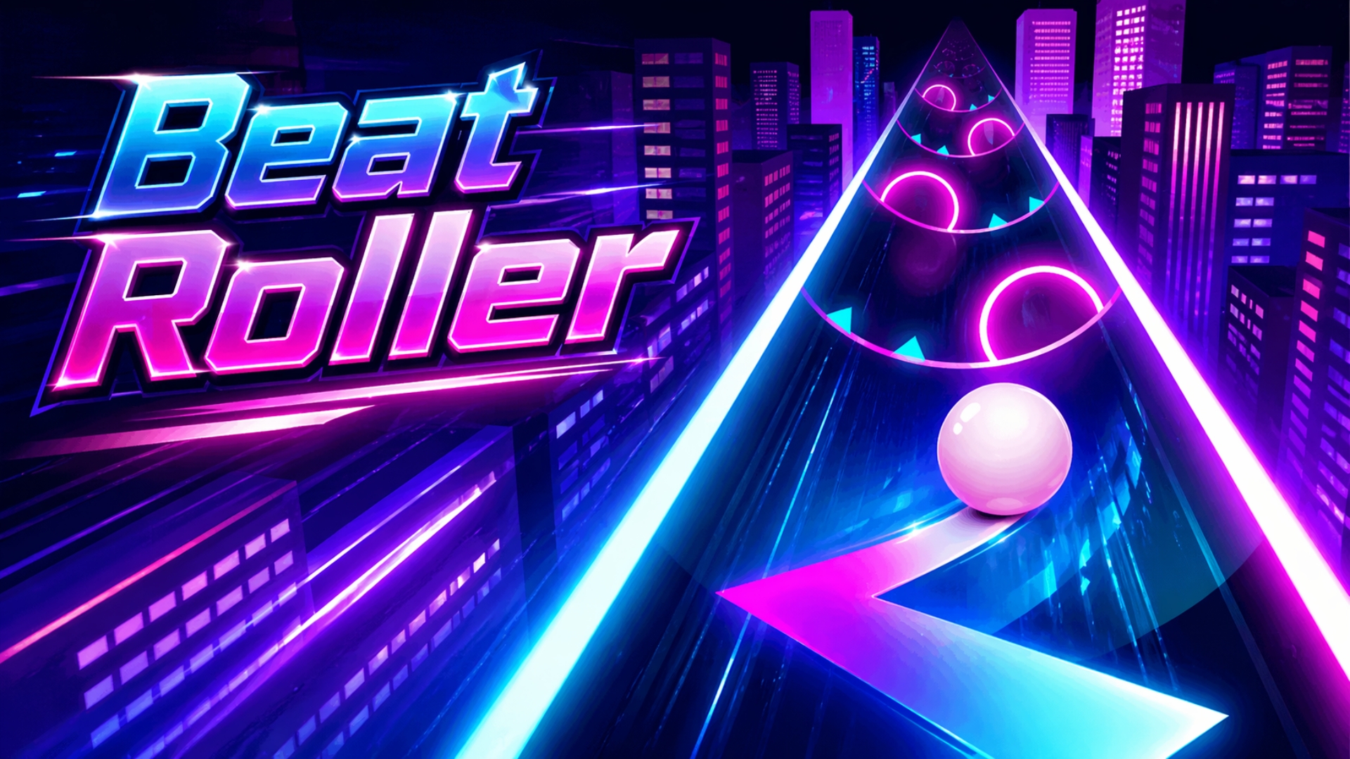 Beat Roller - Music Ball Race Banner