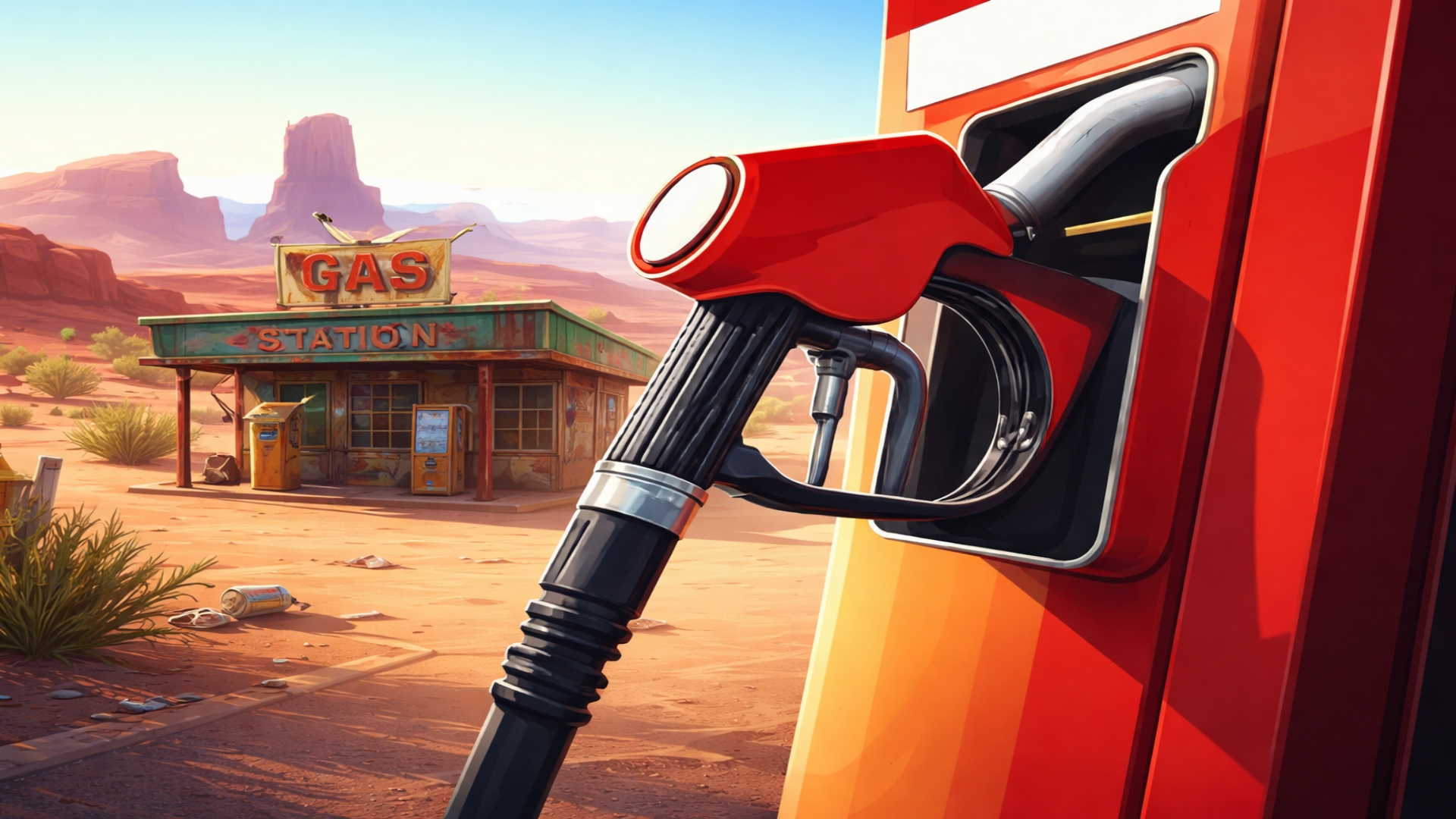 Gas Station: Junkyard