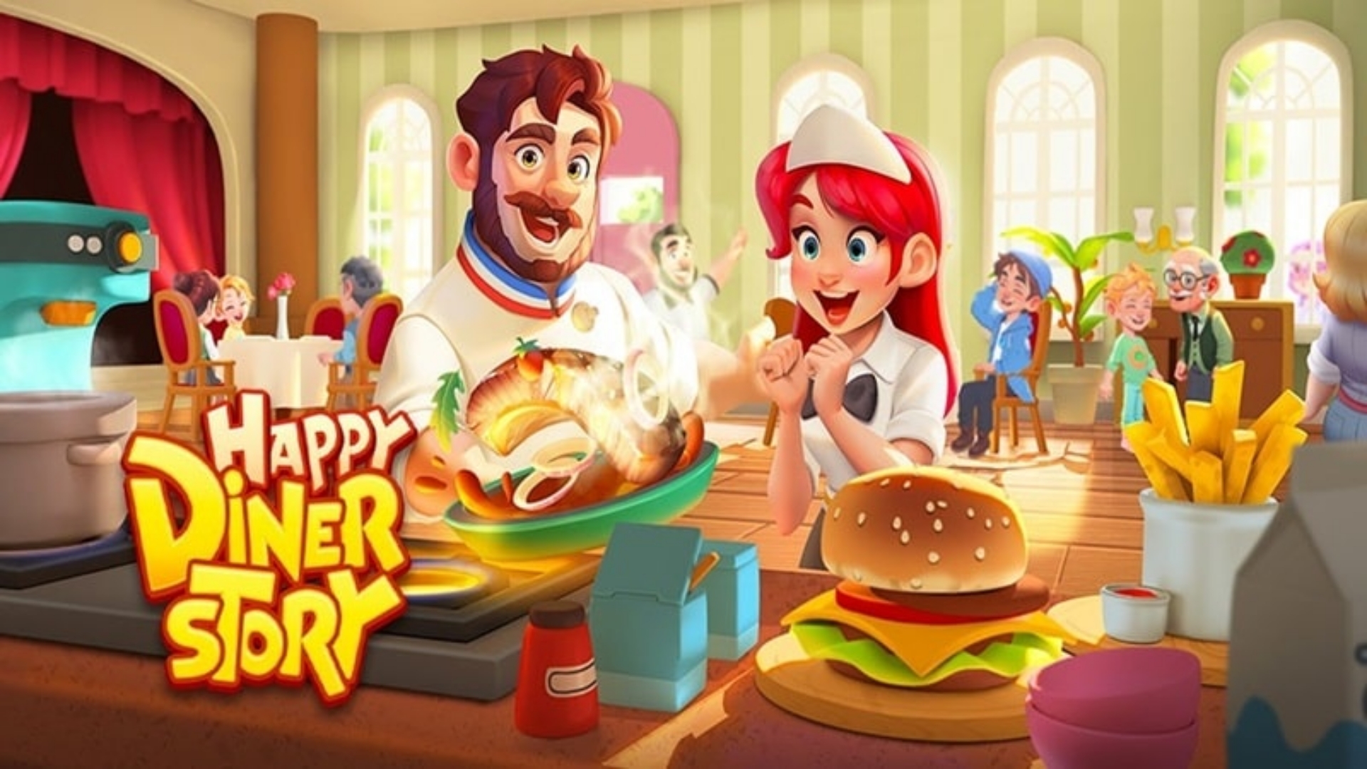 Happy Diner Story: Cooking Banner