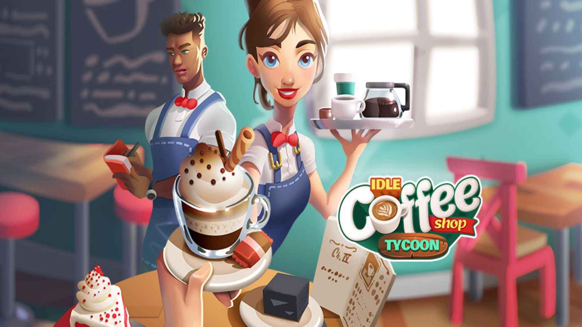 Idle Coffee Shop Tycoon Banner