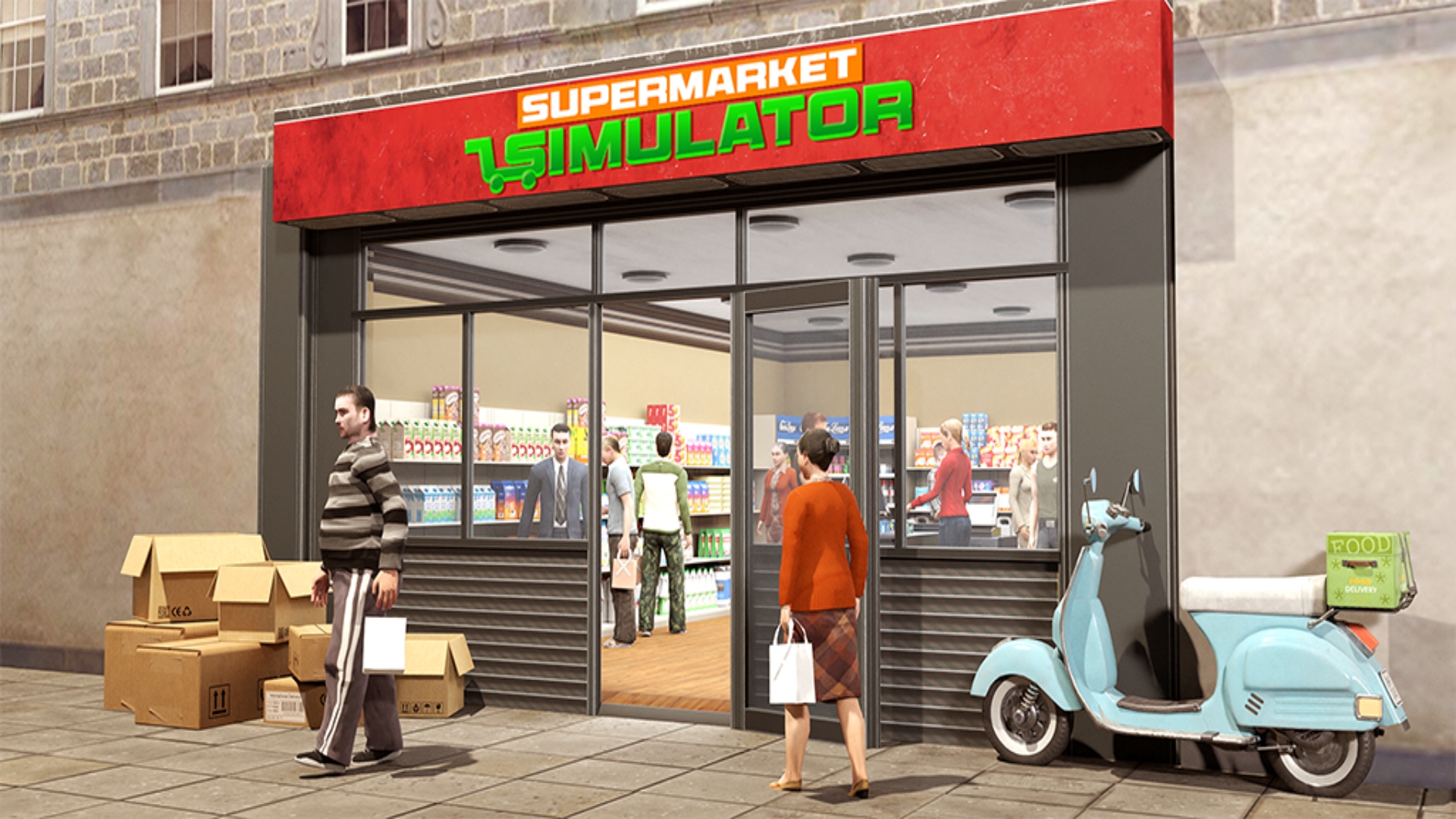 Manage Supermarket Simulator Banner