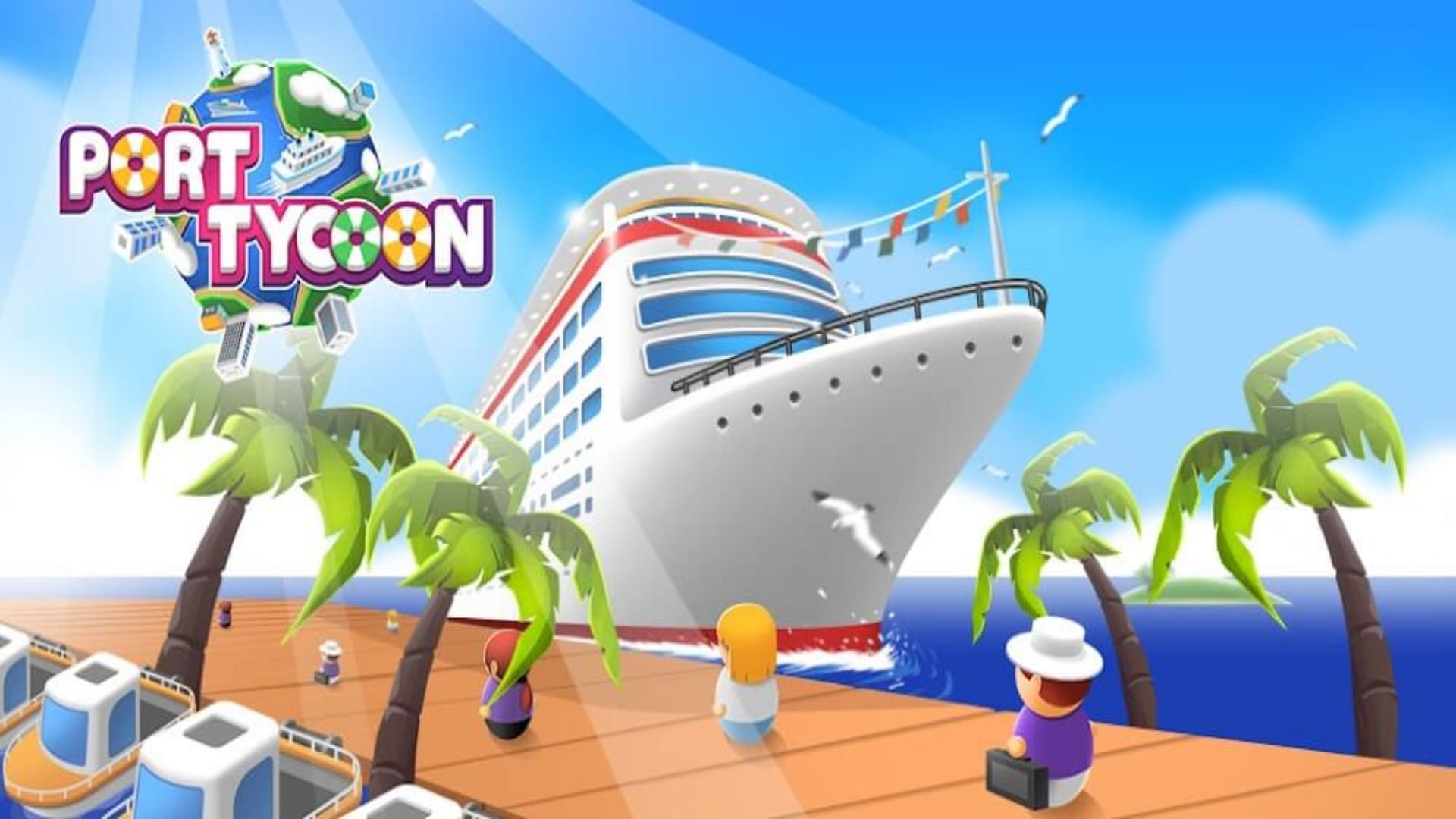Port Tycoon - Tycoon Games Banner