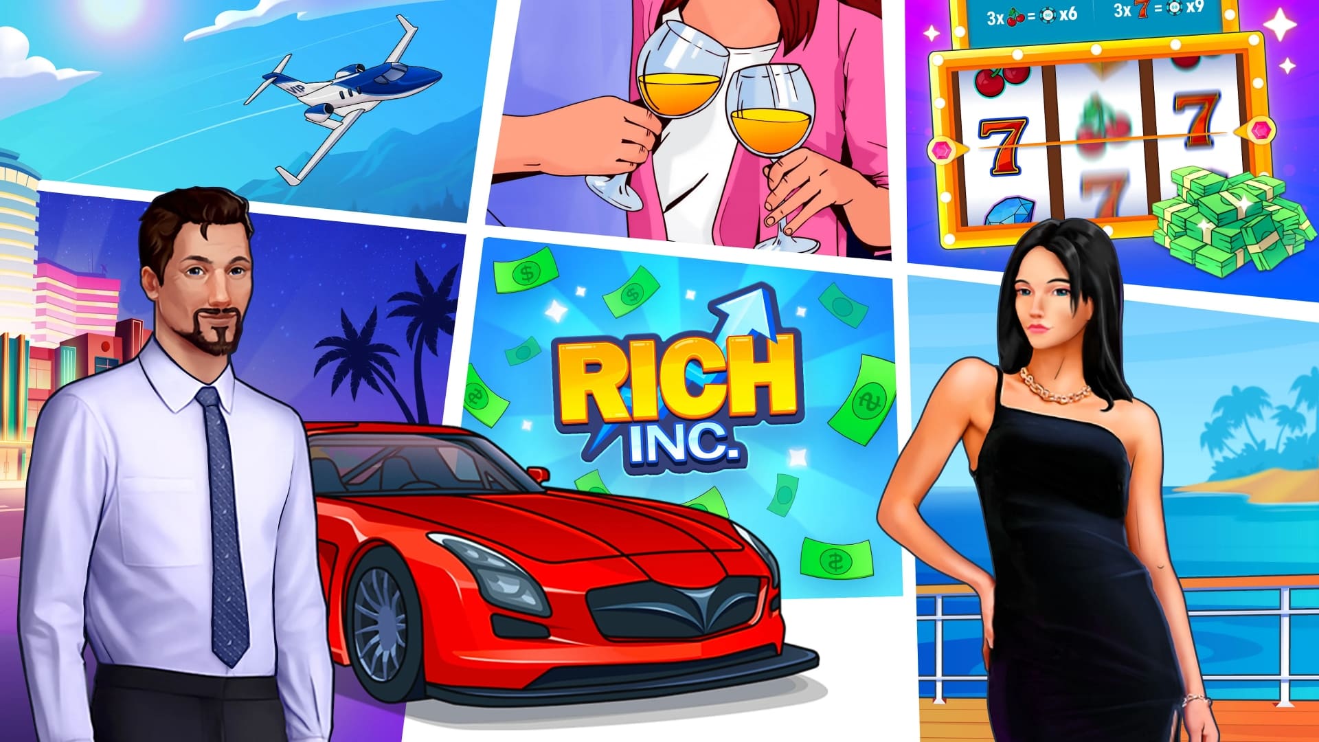 Rich Inc. Business & Idle Life Banner